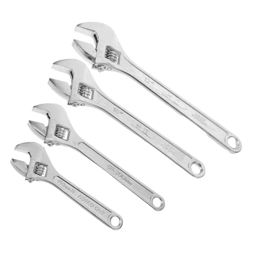 jojofuny 4 Stück Move Wrench Suit Verstellbarer Universalschlüssel Universalschlüssel Verstellbarer Schraubenschlüssel Spanner Funktionsschlüssel Eisen jojofuny 4 Stück Move Wrench Suit Verstellbarer Universalschlüssel Universalschlüssel Verstellbarer Schraubenschlüssel Spanner Funktionsschlüssel Eisen von jojofuny