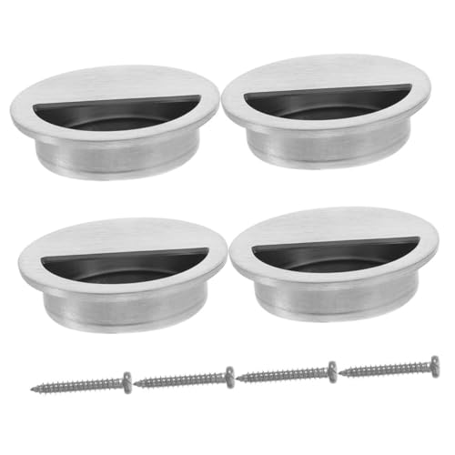 jojofuny 4 Stück Teiliges Eingelassene Türgriffe Flache Ergonomische Möbelgriffe für Kommoden und Schränke Fingerfreundliches Design Fingerabdruckresistent Modernes Wohnaccessoire jojofuny 4 Stück Teiliges Eingelassene Türgriffe Flache Ergonomische Möbelgriffe für Kommoden und Schränke Fingerfreundliches Design Fingerabdruckresistent Modernes Wohnaccessoire von jojofuny