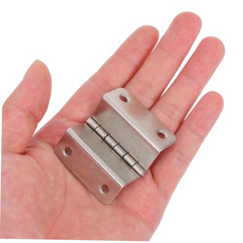 jojofuny 4 Stück Teiliges Metall Klappscharnier für Schranktüren und Möbel Geräuscharm Einfache Montage jojofuny 4 Stück Teiliges Metall Klappscharnier für Schranktüren und Möbel Geräuscharm Einfache Montage von jojofuny