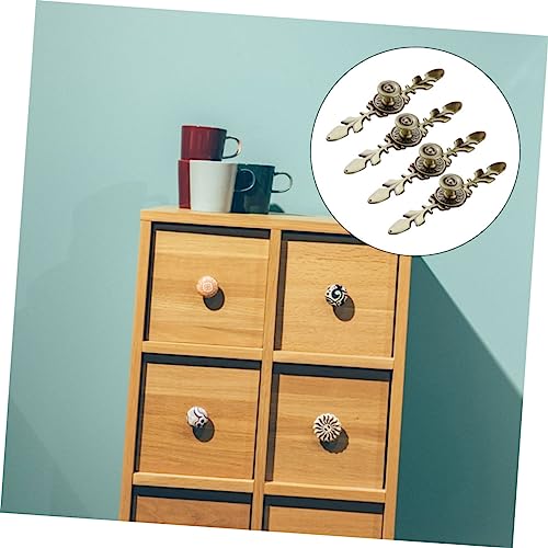 jojofuny 4 Stück Teiliges Retro Möbelgriffe Vintage Türknöpfe Schrankgriffe Runde Schubladengriffe Antik Stil für Kommoden Schränke Kleiderschränke und Möbeldekor jojofuny 4 Stück Teiliges Retro Möbelgriffe Vintage Türknöpfe Schrankgriffe Runde Schubladengriffe Antik Stil für Kommoden Schränke Kleiderschränke und Möbeldekor von jojofuny
