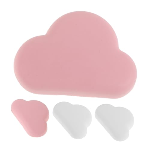 jojofuny 4 Stück Teiliges Set Selbstklebende Türstopper Transparente Möbelpuffer zur Wand und Möbeloberflächenschonung für Zimmertüren und Empfindliche Böden von jojofuny