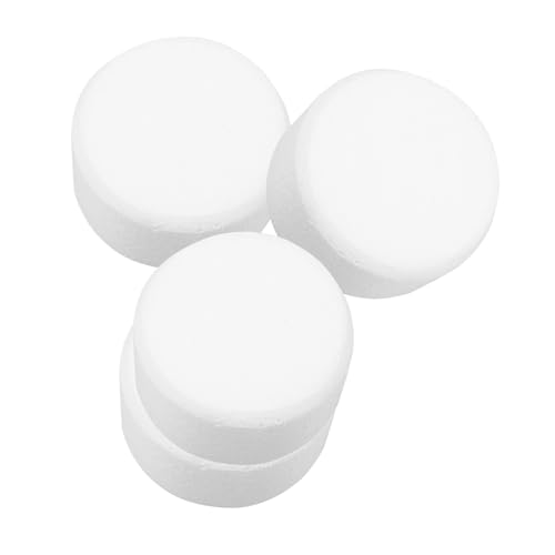 jojofuny 4 Stück Teiliges Styropor Kuchen Dummy Höhe Leicht Wiederverwendbar Tortendekorationsprop für Backzubehör und Tortendesign von jojofuny