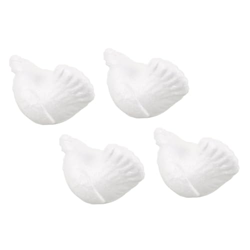 jojofuny 4stücke Schaumhühner Weiß Realistische Vogelstatuen Aus Polystyrol Für Garten Und Partydekoration DIY-malprojekte jojofuny 4stücke Schaumhühner Weiß Realistische Vogelstatuen Aus Polystyrol Für Garten Und Partydekoration DIY-malprojekte von jojofuny