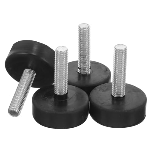 jojofuny 4 Stück Verstellbare Möbelbeine Robuste Tisch und Stuhlgleiter zur Nivellierung rutschfeste Fußpolster für Stabilität und Schutz des Fußbodens für Tische Stühle und Schränke jojofuny 4 Stück Verstellbare Möbelbeine Robuste Tisch und Stuhlgleiter zur Nivellierung rutschfeste Fußpolster für Stabilität und Schutz des Fußbodens für Tische Stühle und Schränke von jojofuny