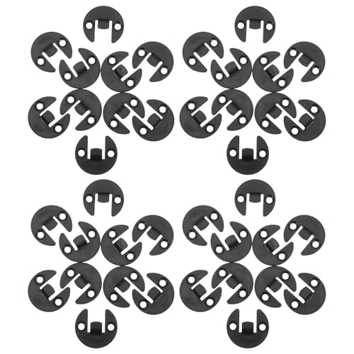 jojofuny 40 Stück Möbelschrank-Installationsverbinder – Schnellmontage-Hardware-Clips, Befestigungselemente für die Plattenmontage – Schnallenklemme für Heimwerkerprojekte jojofuny 40 Stück Möbelschrank-Installationsverbinder – Schnellmontage-Hardware-Clips, Befestigungselemente für die Plattenmontage – Schnallenklemme für Heimwerkerprojekte von jojofuny