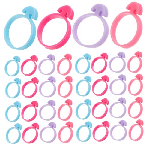 jojofuny 40 Stück Spritzbeutel Verschlüsse Wiederverwendbare Spritzbeutel Clips Aus Silikon Dekorationsbeutel Clips Zum Backen Kuchendekorieren Cupcakes Kekse von jojofuny