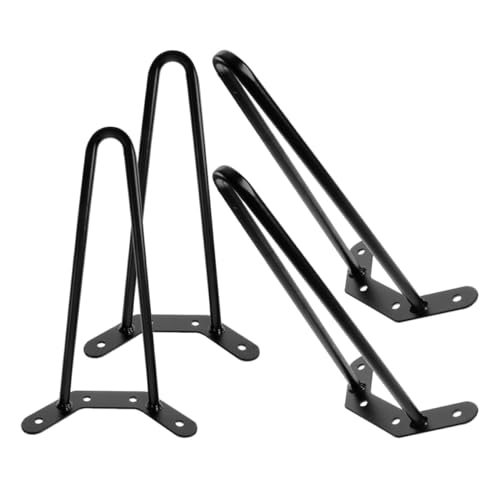 jojofuny 4Stücke Metall Tischbeine Haarnadel Design Höhe für DIY Möbel Beistelltisch und Schreibtisch und Langlebig Einfach zu Montieren für Kleine Tische jojofuny 4Stücke Metall Tischbeine Haarnadel Design Höhe für DIY Möbel Beistelltisch und Schreibtisch und Langlebig Einfach zu Montieren für Kleine Tische von jojofuny
