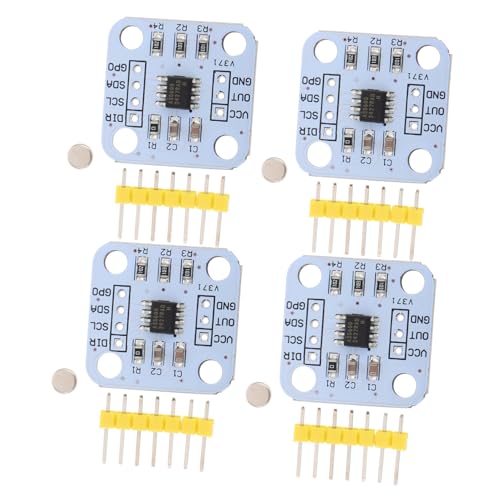 jojofuny 4pcs Praktische 12 -bit -Magnet -Encoder -sensormodul Für Präzise Winkelmessungswinkel -sensormodul -projektsensor -modulplatte von jojofuny