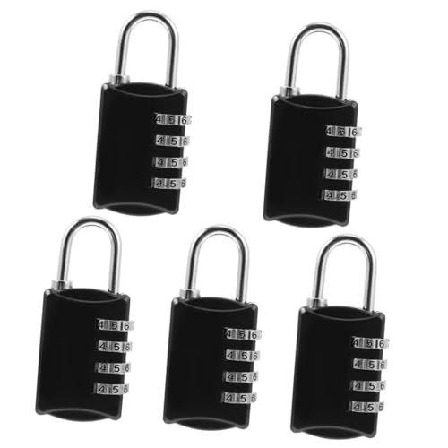 jojofuny 5 Stücke 4 Schloss für Schule Turnhalle Locker -legierung Vorhängeschloss Keyless Kombination 4 Passwort jojofuny 5 Stücke 4 Schloss für Schule Turnhalle Locker -legierung Vorhängeschloss Keyless Kombination 4 Passwort von jojofuny
