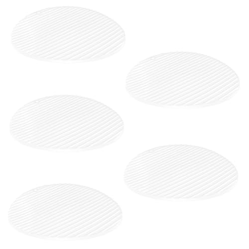 jojofuny 5 Stück Knödelteller Knödelabdeckung Pad Knödel Halter runder Konservenständer Dampferplatte Manuelle Knödelzubereitung Blumenkugelbodenschale Knödelplatte das Haustier Transparent von jojofuny