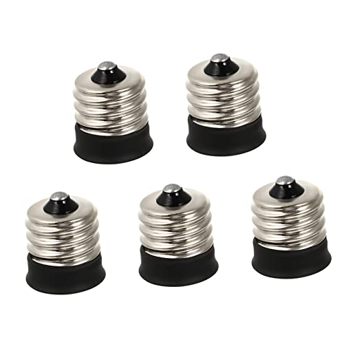 jojofuny 5 Stück Lampenadapter Set Langlebiger Sockel für LED und Glühbirnen Hitzebeständig und Vielseitig Einsetzbar für Zuhause Werkstätten und Geschäfte jojofuny 5 Stück Lampenadapter Set Langlebiger Sockel für LED und Glühbirnen Hitzebeständig und Vielseitig Einsetzbar für Zuhause Werkstätten und Geschäfte von jojofuny