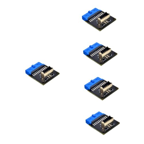 jojofuny 5stücke USB Front Panel Adapter Type-a Schneller Datenübertragungsadapter Für Pc Stabil Und Langlebig Einfache -and-Play-Installation Ohne Treiber jojofuny 5stücke USB Front Panel Adapter Type-a Schneller Datenübertragungsadapter Für Pc Stabil Und Langlebig Einfache -and-Play-Installation Ohne Treiber von jojofuny
