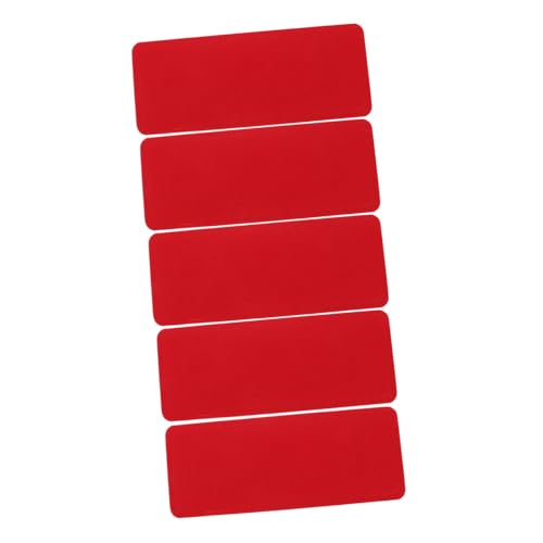 jojofuny 5 Stück Teiliges Filz-taschenboden Dicker Doppellagiger Verstärkung Tote Bag Organizer Einlage mit Abgerundeten Ecken Formstabiler Feuchtigkeitsresistenter Taschenboden für von jojofuny