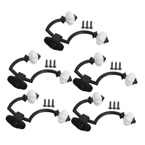 jojofuny 5 Stück Teiliges Vintage Kleiderhaken aus Robustem Zinklegierungs- Doppelte Wandhaken für Mäntel Hüte Handtücher Platzsparend Stabil Retro Garderobenhaken für Flur Bad Schlafzimmer jojofuny 5 Stück Teiliges Vintage Kleiderhaken aus Robustem Zinklegierungs- Doppelte Wandhaken für Mäntel Hüte Handtücher Platzsparend Stabil Retro Garderobenhaken für Flur Bad Schlafzimmer von jojofuny