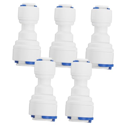 jojofuny 5 Stück Teiliges Wasserfilter Schnellverbinder Gerader Adapter Material Kompatibel mit Umkehrosmose und Direkttrinksystemen Einfache Werkzeugfreie Installation jojofuny 5 Stück Teiliges Wasserfilter Schnellverbinder Gerader Adapter Material Kompatibel mit Umkehrosmose und Direkttrinksystemen Einfache Werkzeugfreie Installation von jojofuny