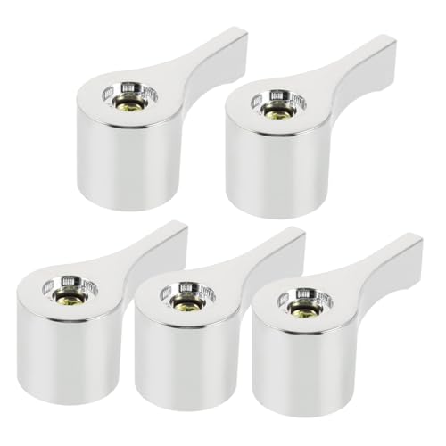 jojofuny 5 Stück Teiliges Wasserhahn Griff Ersatz für Waschmaschine Küche Bad Retro Design Langlebig Einfach zu Montieren ohne Werkzeug Geeignet für Pool und Waschtisch von jojofuny