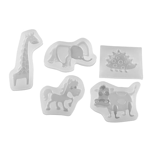 jojofuny 5 Stück Tierform Igelform handgefertigte Seifenform Kunstharz-Gussform Zierform Elefantenform Giraffenform Fondant-Tablett DIY-Kristall-Epoxy-Form Epoxidform Kieselgel Weiß jojofuny 5 Stück Tierform Igelform handgefertigte Seifenform Kunstharz-Gussform Zierform Elefantenform Giraffenform Fondant-Tablett DIY-Kristall-Epoxy-Form Epoxidform Kieselgel Weiß von jojofuny