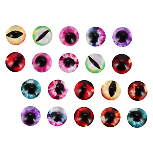 jojofuny 50stücke Glasauge Zum Basteln Künstliche Augäpfel Für Halloween-Dekoration Festival-augäpfel Runde Aus Glas Für Puppenherstellungszubehör Gemischter Stil jojofuny 50stücke Glasauge Zum Basteln Künstliche Augäpfel Für Halloween-Dekoration Festival-augäpfel Runde Aus Glas Für Puppenherstellungszubehör Gemischter Stil von jojofuny