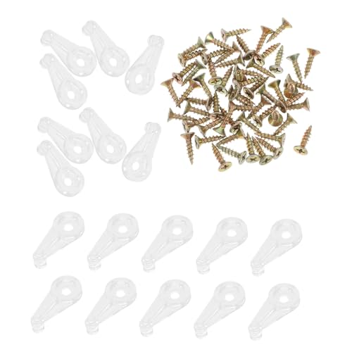 jojofuny 50 Stück Halter Clips für Kleiderschrank Spiegel Glasplatten Transparente Halterungen für Möbel Einfache Installation Vielseitig Einsetzbar Elegantes Design jojofuny 50 Stück Halter Clips für Kleiderschrank Spiegel Glasplatten Transparente Halterungen für Möbel Einfache Installation Vielseitig Einsetzbar Elegantes Design von jojofuny