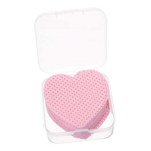 jojofuny 50 Stück Herzform Klebereste Entferner Pad Wiederverwendbares DIY Diamond Picture Reinigungstuch Schonendes Kleber Wischpad aus Sicherem Material Farbige Reinigung für jojofuny 50 Stück Herzform Klebereste Entferner Pad Wiederverwendbares DIY Diamond Picture Reinigungstuch Schonendes Kleber Wischpad aus Sicherem Material Farbige Reinigung für von jojofuny