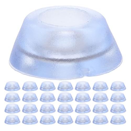 jojofuny 50 Stück Stuhlbein Bodenschoner Möbelpolster Silikon – Beinschoner Für Barhocker – Fußkappen Für Esszimmertische Und Stühle – Fußabdeckungen Für Hartholzböden von jojofuny