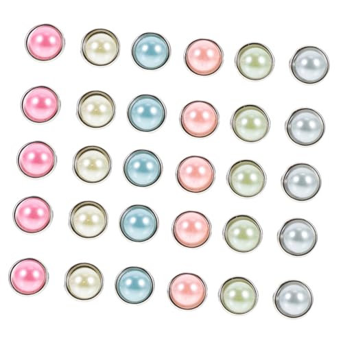 jojofuny 50Stücke Dekorative Mini Brads Perlendesign Runde Papierschnellverschlüsse für Bastelprojekte Geeignet für Scrapbooking und Papierarbeiten Zufällige Farben Langlebig jojofuny 50Stücke Dekorative Mini Brads Perlendesign Runde Papierschnellverschlüsse für Bastelprojekte Geeignet für Scrapbooking und Papierarbeiten Zufällige Farben Langlebig von jojofuny
