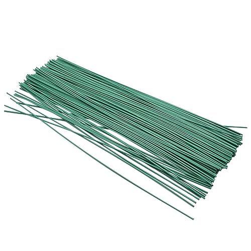 jojofuny 50Stücke Eisenblumenstiele für DIY Blumenarrangements Flexibles Material für Hochzeitsdeko und Bastelprojekte für Floristik und Kreative Gestaltungen von jojofuny