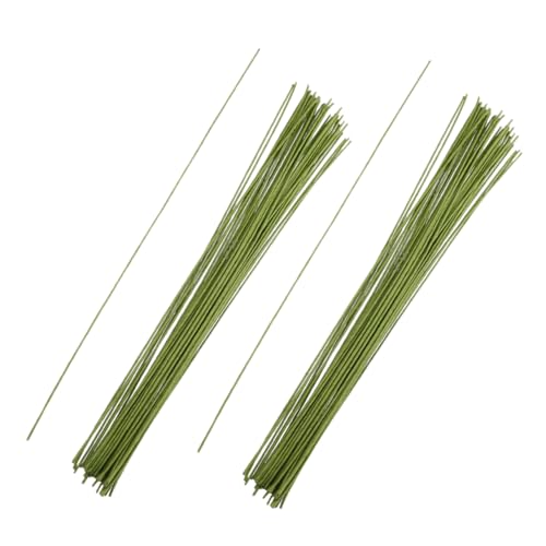 jojofuny 50stücke Grüner Blumendraht Für Blumenstiele Flexible Drahtstiele Zur Blumenherstellung Für DIY-projekte Heimdekoration Und Kreative Blumenarrangements von jojofuny