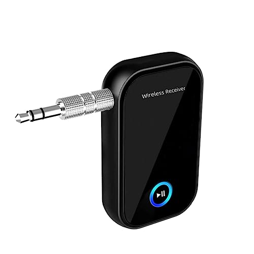 jojofuny 5St Adapter kabellos drahtloses Übertragungsgerät drahtloser Musikempfänger Sender für Auto drahtloser Empfänger drahtloser Sender Wagen Startprogramm -Stick Plastik von jojofuny