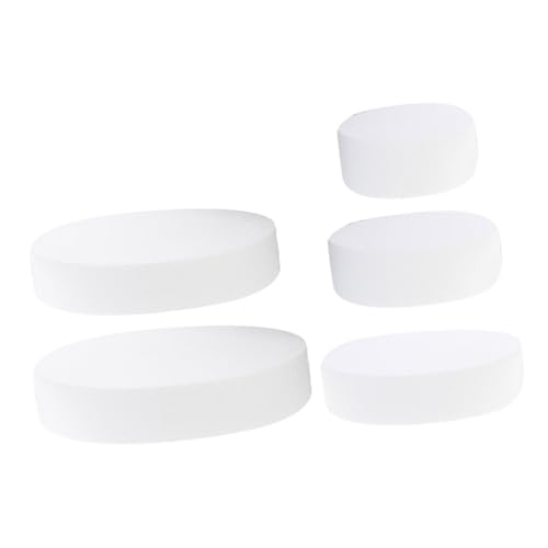 jojofuny 5Stücke Kuchen Dummy Teilig Wiederverwendbare Schaumkuchenmodelle für DIY Dekoration für Kuchenpraxis Hochzeiten und Besondere Anlässe von jojofuny