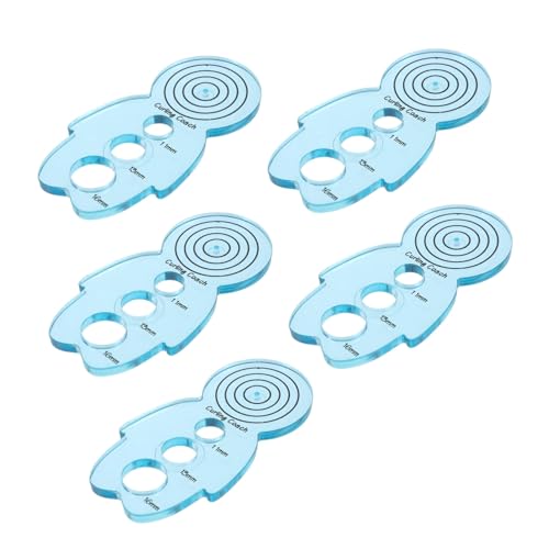 jojofuny 5stücke Papier Quilling Werkzeugkamm Curling Werkzeuge Für DIY Papierkunst Handwerk Projekte Robust Und Glatte Oberfläche von jojofuny