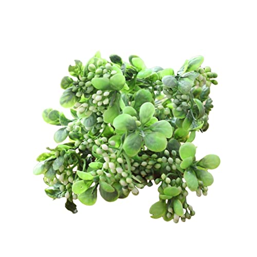 jojofuny Realistische Faux Obst Simulation Beeren Set Weiß Künstliche Dekorative Beeren Pflanzen von jojofuny