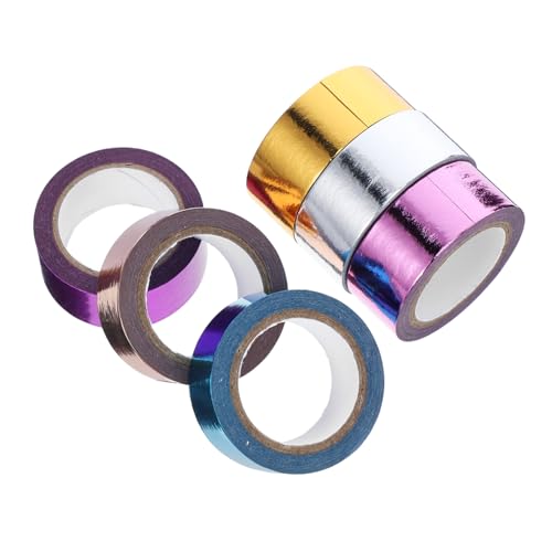 jojofuny 6 Rollen Goldgenähtes Handgemachtes Washi Tape Süßes Deko Tape Scrapbook Tape Washi Tape Für Scrapbooking Deko Tape Zum Basteln Tagebuch Tape DIY Tapes Flüsterpapier jojofuny 6 Rollen Goldgenähtes Handgemachtes Washi Tape Süßes Deko Tape Scrapbook Tape Washi Tape Für Scrapbooking Deko Tape Zum Basteln Tagebuch Tape DIY Tapes Flüsterpapier von jojofuny