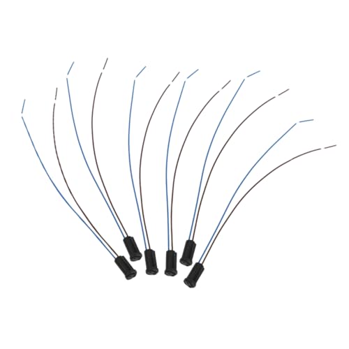 jojofuny 6 Stk Lampendraht Kleiner Lampenfuß Lampenhalter G4-sockel Fassung Für Lampenfassung G4-glühbirnenfassung Led-buchsen Lampenfassung Aus Kunststoff Mini-funksteckdose Black Plastik jojofuny 6 Stk Lampendraht Kleiner Lampenfuß Lampenhalter G4-sockel Fassung Für Lampenfassung G4-glühbirnenfassung Led-buchsen Lampenfassung Aus Kunststoff Mini-funksteckdose Black Plastik von jojofuny