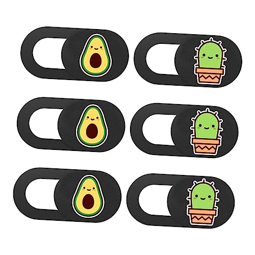 jojofuny Webcam-Abdeckung Schiebe-sichtschutz Für Laptop Tablet Handy Abs-Material 6-teiliges Set Webcam-Abdeckung Für Computer jojofuny Webcam-Abdeckung Schiebe-sichtschutz Für Laptop Tablet Handy Abs-Material 6-teiliges Set Webcam-Abdeckung Für Computer von jojofuny