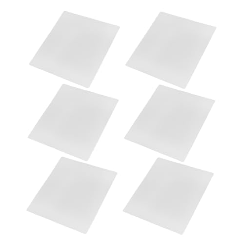 jojofuny 6-teilige 3D-zeichenmatte Holografisches PVC-Vinyl Schreibtisch Für 3D-druckstift Kopiertafeln Durchscheinende Bastelmatte Malzubehör Für Kinder von jojofuny