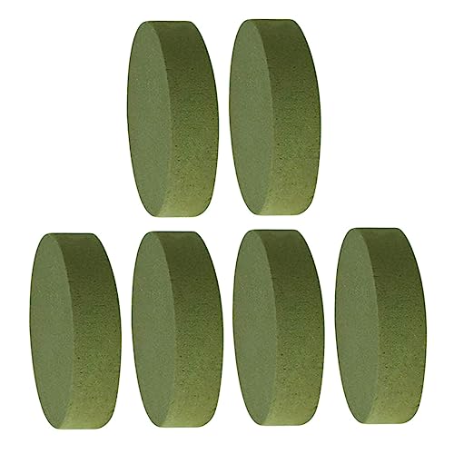 jojofuny 6stücke Getrockneter Blumenschlamm Blumenbasis Runde DIY Blumenarrangement Zubehör Blumenarrangement-Basis Naturfarben Haltbares Material jojofuny 6stücke Getrockneter Blumenschlamm Blumenbasis Runde DIY Blumenarrangement Zubehör Blumenarrangement-Basis Naturfarben Haltbares Material von jojofuny