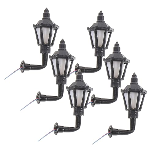 jojofuny 6 Stück Teiliges Europäische DIY Miniatur Wandlampen Warmweiß Langlebig und Vielseitig als Modell Hausdekor Geeignet für Mini szenenbeleuchtung und Bastelprojekte jojofuny 6 Stück Teiliges Europäische DIY Miniatur Wandlampen Warmweiß Langlebig und Vielseitig als Modell Hausdekor Geeignet für Mini szenenbeleuchtung und Bastelprojekte von jojofuny