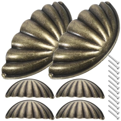 jojofuny 6 Stück Vintage Schrankgriffe Retro Bronze Möbelknöpfe mit Design Dekorative Griffe für Schränke Türen und Installieren Vielseitig Einsetzbar jojofuny 6 Stück Vintage Schrankgriffe Retro Bronze Möbelknöpfe mit Design Dekorative Griffe für Schränke Türen und Installieren Vielseitig Einsetzbar von jojofuny