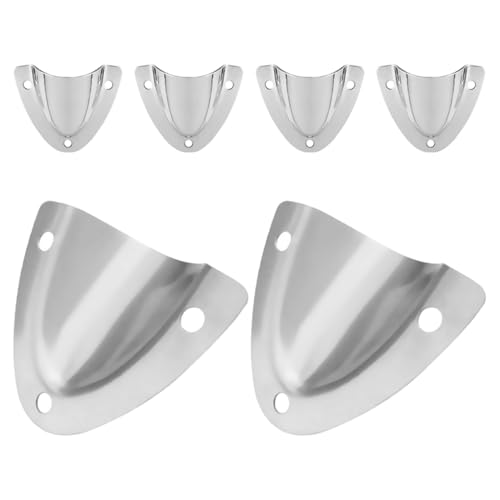 jojofuny 6 Stück -clamshell- – Belüftungsabdeckung Für Marineboote – Marine-kabel-entlüftungsabdeckung Für Boot-yachten jojofuny 6 Stück -clamshell- – Belüftungsabdeckung Für Marineboote – Marine-kabel-entlüftungsabdeckung Für Boot-yachten von jojofuny