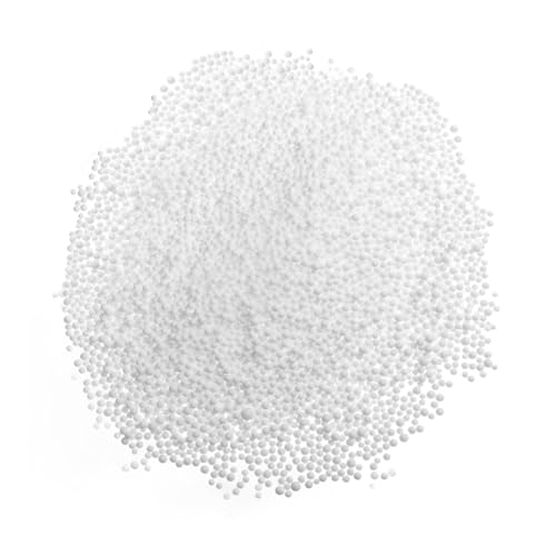 jojofuny 60000 Stück Weiße Styroporkugeln für Handwerksprojekte Fischglas und Blumentopfdekoration Leicht und Knickfest für Kreative Bastelideen jojofuny 60000 Stück Weiße Styroporkugeln für Handwerksprojekte Fischglas und Blumentopfdekoration Leicht und Knickfest für Kreative Bastelideen von jojofuny