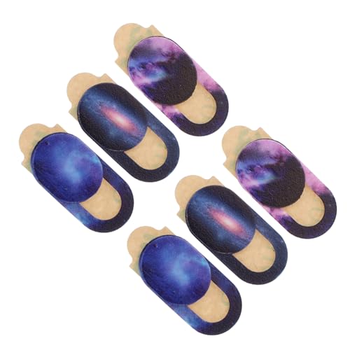 jojofuny 6st Sichtschutz Kappe Proofing Stand Monitor Auslauf Aufkleber -Abdeckung Webcover -objektivabdeckungen Netz Stecker -Schutz Abs-Kunststoff von jojofuny