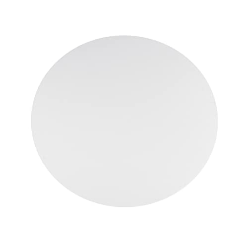 jojofuny 6stücke Runde Leinwandtafeln Kunstleinwand Für Malerei Hochwertiges Leinwandbrett Für Öl Tempera Künstler-leinwandbrett Weiß Für Schulen Und Hobby von jojofuny