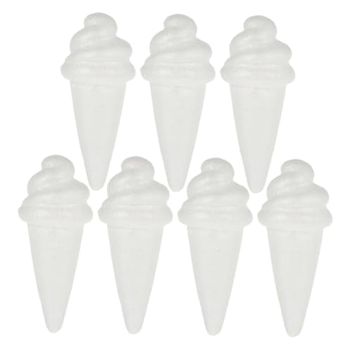 jojofuny 7 Stück Teiliges Schaumstoff Eiscreme deko Weißer Polystyrol Kugeln für DIY Bastelbedarf Hochzeit Weihnachtsfeier Kreative Handwerkskunst jojofuny 7 Stück Teiliges Schaumstoff Eiscreme deko Weißer Polystyrol Kugeln für DIY Bastelbedarf Hochzeit Weihnachtsfeier Kreative Handwerkskunst von jojofuny