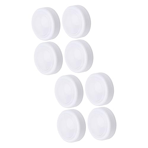 jojofuny 8 Stk Kabinett Licht Led-nachtlichtbirnen Led-röhrenlicht Nachtlicht Mit Batterie Drahtlose Touch-nachtlampe Lichter Aufkleben Licht Klopfen Weiß Fernbedienung Abs jojofuny 8 Stk Kabinett Licht Led-nachtlichtbirnen Led-röhrenlicht Nachtlicht Mit Batterie Drahtlose Touch-nachtlampe Lichter Aufkleben Licht Klopfen Weiß Fernbedienung Abs von jojofuny