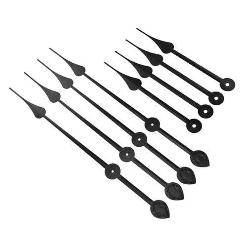 jojofuny 8 Stück Teiliges Geräuschlose Austauschbare Schwarze Zeiger für DIY-wanduhren Präzise Quarzuhrzeiger Langlebige Uhrenteile für Kreative Wohnzimmerdekoration jojofuny 8 Stück Teiliges Geräuschlose Austauschbare Schwarze Zeiger für DIY-wanduhren Präzise Quarzuhrzeiger Langlebige Uhrenteile für Kreative Wohnzimmerdekoration von jojofuny