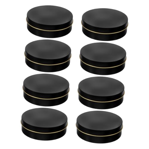 jojofuny 8 Stücke Runde Lagerung Box Mini Weißblech Behälter Mit Deckel Universal Verpackung Boxen Behälter Mit Kappen Mini Container Dosen jojofuny 8 Stücke Runde Lagerung Box Mini Weißblech Behälter Mit Deckel Universal Verpackung Boxen Behälter Mit Kappen Mini Container Dosen von jojofuny