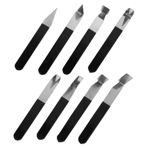 jojofuny 8stücke Teiliges Modellierwerkzeug Set Für Töpferei Und Sculpturen Multifunktionale Und Schnitzwerkzeuge Für Modellbau Mit Aufbewahrungsbox von jojofuny