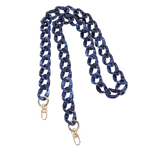 jojofuny Ersatz Langtaschenkette für Handtaschen Abnehmbare Acrylkette Schultertaschenkette für Selbstgemacht Taschenzubehör Farbenfrohe Handtaschenriemen für Reisen und Einkaufen von jojofuny