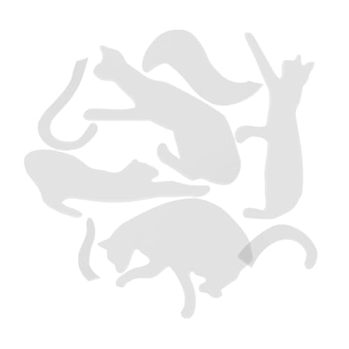 jojofuny Acryl Quiltlineal Katzenmotiv Vielseitige Abriebfeste Schneide Nähschablone für Anfänger DIY Kleidung Patchwork Langlebige Flexible Quilting Vorlage für Gleichmäßige Stiche jojofuny Acryl Quiltlineal Katzenmotiv Vielseitige Abriebfeste Schneide Nähschablone für Anfänger DIY Kleidung Patchwork Langlebige Flexible Quilting Vorlage für Gleichmäßige Stiche von jojofuny